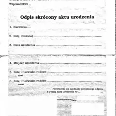 Czy skrócony odpis aktu urodzenia ma ważność? Sprawdź, gdzie go użyć i czy jest ważny prawnie