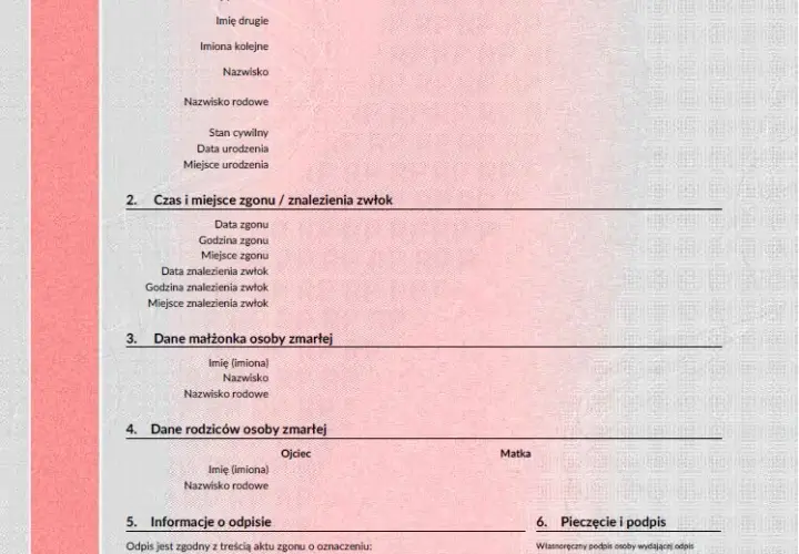 Jak szybko i bez problemów uzyskać odpis aktu zgonu – krok po kroku