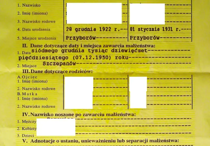 Gdzie jest numer w odpisie skróconym aktu małżeństwa? Sprawdź, jak go znaleźć i wykorzystać