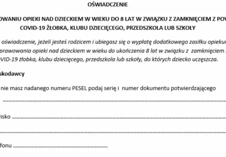 Kto ma prawo do zasiłku opiekuńczego? Warunki, dokumenty i ważne ograniczenia