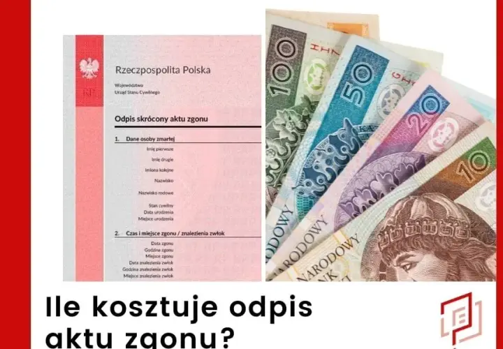 Ile kosztuje odpis aktu zgonu? Sprawdź ceny i uniknij niepotrzebnych kosztów