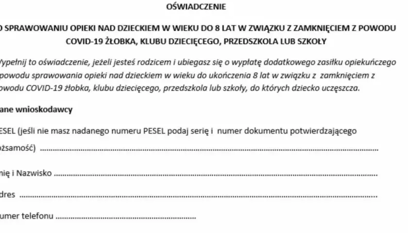 Kto ma prawo do zasiłku opiekuńczego? Warunki, dokumenty i ważne ograniczenia