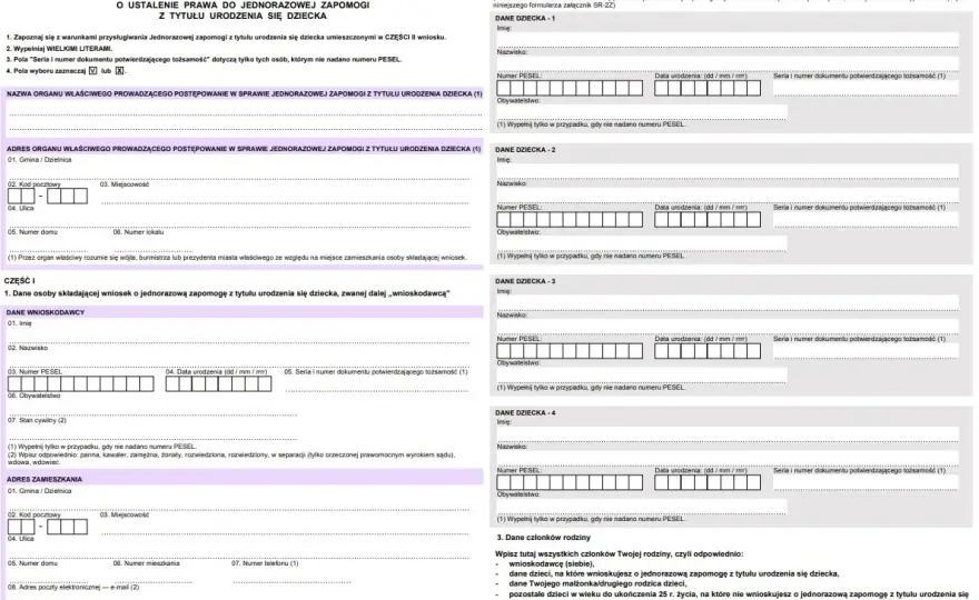 Jak poprawnie uzupełnić wniosek o becikowe i uniknąć błędów – krok po kroku