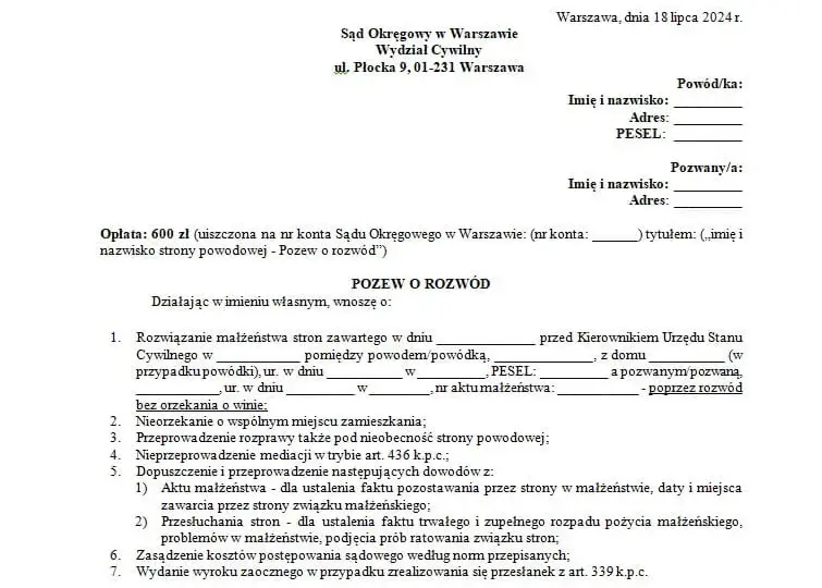 Gdzie pobrać wniosek o rozwód? Oto proste rozwiązania i porady