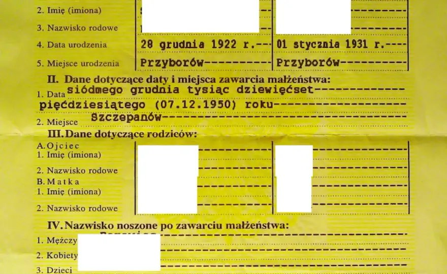 Gdzie jest numer w odpisie skróconym aktu małżeństwa? Sprawdź, jak go znaleźć i wykorzystać