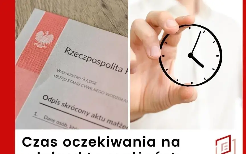 Czy odpis aktu małżeństwa dostaniesz od ręki? Sprawdź, jak to działa i ile czekasz