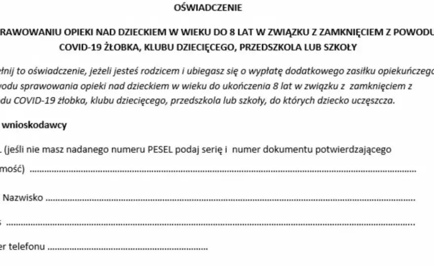 Kto ma prawo do zasiłku opiekuńczego? Warunki, dokumenty i ważne ograniczenia
