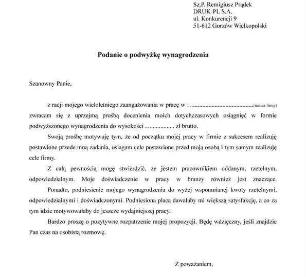 Jak napisać skuteczny wniosek o podwyżkę i uniknąć błędów – praktyczne porady