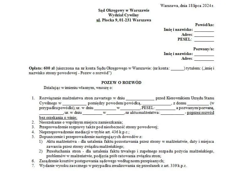 Gdzie pobrać wniosek o rozwód? Oto proste rozwiązania i porady
